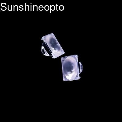 বহিরঙ্গন উজ্জ্বল আলোর জন্য অপটিক্যাল গ্রেড PMMA সহ সংকীর্ণ ১০ ডিগ্রি বিম অ্যাঙ্গেল ২২মিমি ব্যাস এলইডি অপটিক্যাল লেন্স