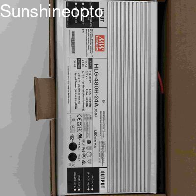 480W 24V ধ্রুবক বর্তমান + ধ্রুবক ভোল্টেজ LED পাওয়ার সাপ্লাই IP65 টানেল এবং হাই বে লাইটিং এর জন্য জলরোধী
