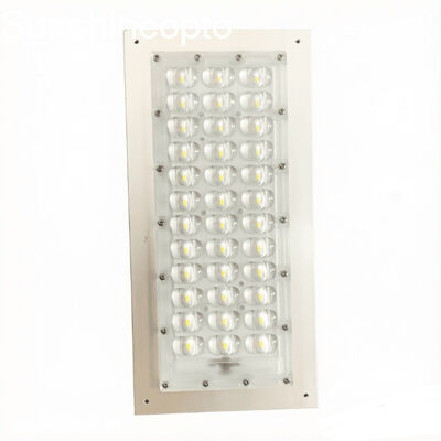 120W 36 LEDs SMD 5050 LED স্ট্রিট লাইট মডিউল টাইপ III-M বিম অ্যাঙ্গেল লেন্স এবং PCB বোর্ড সহ