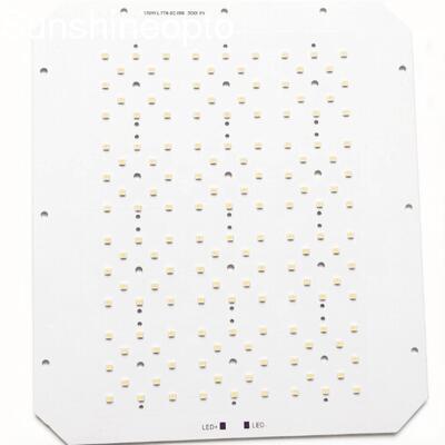 50x50mm LED লেন্স সহ কাস্টম 120W 144 পয়েন্ট 3030 SMD PCB বোর্ড