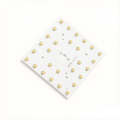 100×100mm 50W SMD3535 LED PCB বোর্ড সহ অপটিক্যাল পিসি লেন্স রোড এবং পাবলিক লাইটিং রেট্রোফিট মডিউল OEM প্রস্তুতকারক