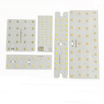 LED আলো জন্য কাস্টমাইজড LED অ্যালুমিনিয়াম PCB বোর্ড OEM LED লাইট PCB মডিউল প্রস্তুতকারকের