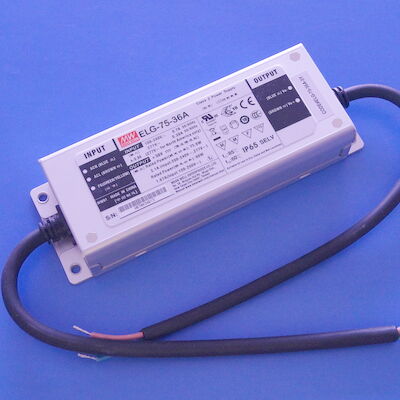 ELG-75-36A IP65 48 ~ 75W কনস্ট্যান্ট ভোল্টেজ কনস্ট্যান্ট কারেন্ট LED লাইট ড্রাইভার MEANWELL