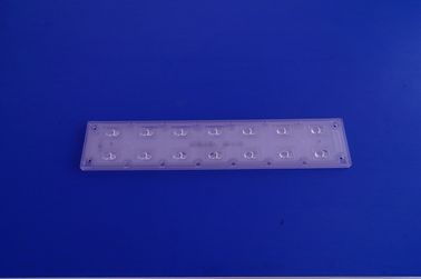 ছোট পদচিহ্ন 7w অপটিক্যাল LED লেন্স অ্যারে Collimation Street Led Lens