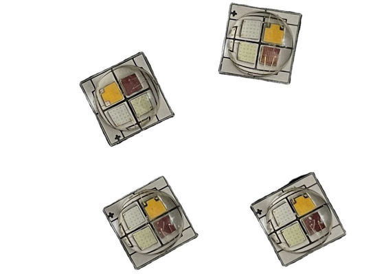 10W সিলিকন 5050 700mA সিরামিক LED ডায়োড 605nm অ্যাম্বার RGB LED ডায়োড