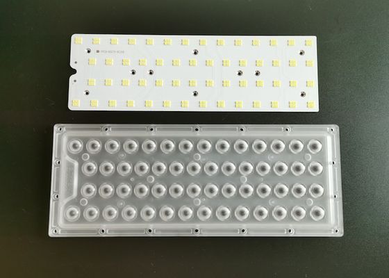 3030 SMD LED স্ট্রীট লাইট মডিউল 140W/150W/180W TYPE5 অ্যাঙ্গেল অপটিক্যাল পিসি উপাদান