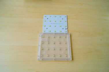 143x73 ডিগ্রী 20W মাইক্রো LED লেন্স অ্যারে SMD LED স্ট্রিট লাইট মডিউল PCB বোর্ডের সাথে