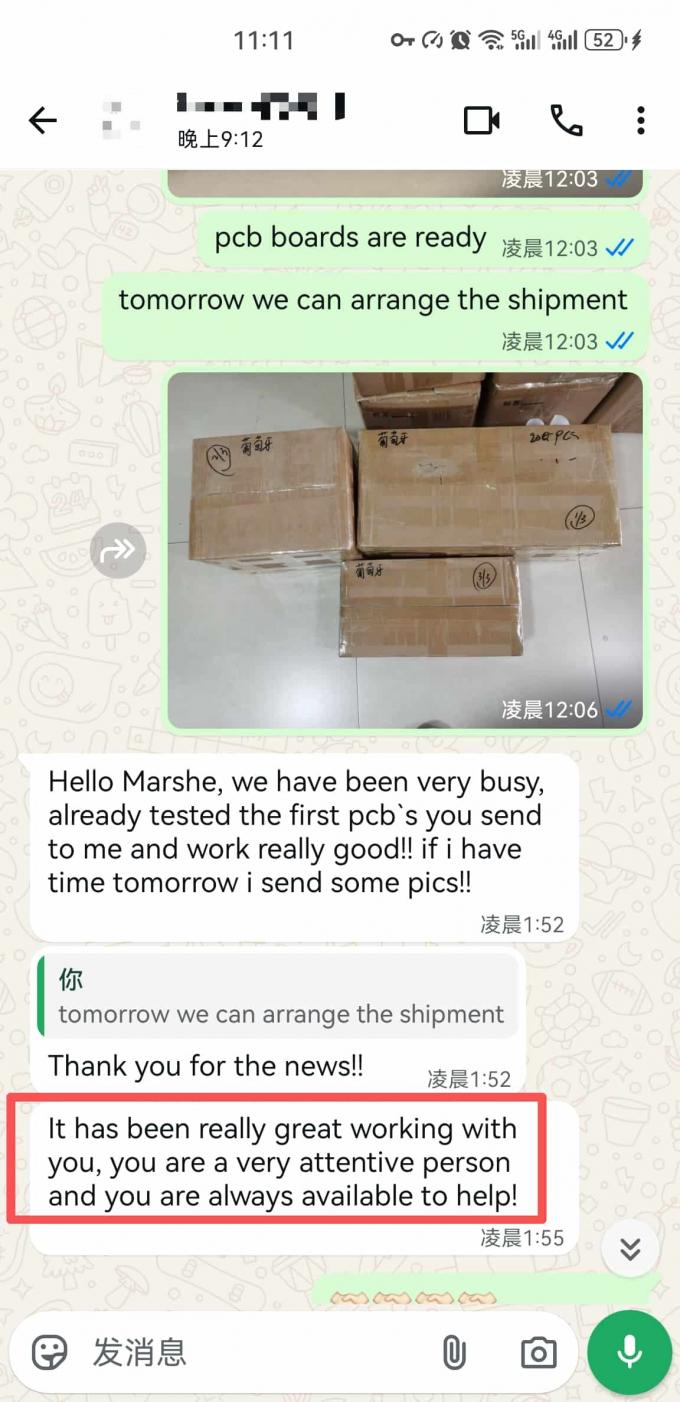 è‘¡èÂ„ç‰™å®¢æˆ·åœ¨WhatsAppä¸Šå¯¹æˆ‘ä»¬çš„äº§å“Âç»™äºˆäº†ç§¯æÅ¾Âçš„åÂÂé¦ˆã€‚