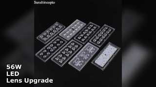56W LED স্ট্রিট লেন্স আপগ্রেড
