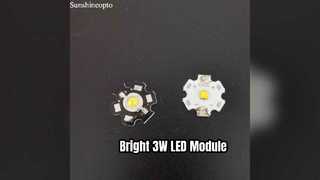 220LM 3W LED 6500K হাই পাওয়ার মডিউল