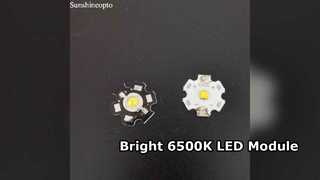 220LM 3W LED মডিউল 6500K স্টার PCB উজ্জ্বল আলো