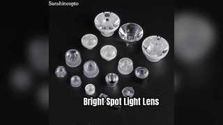 LED স্পট লাইট লেন্স 60 ডিগ্রী বিম কোণ