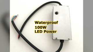 Meanwell 100W LED ড্রাইভার IP67 জলরোধী